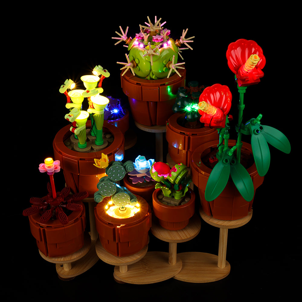 lego plant pot LEGO® Tiny Plants 10329 Light Kit