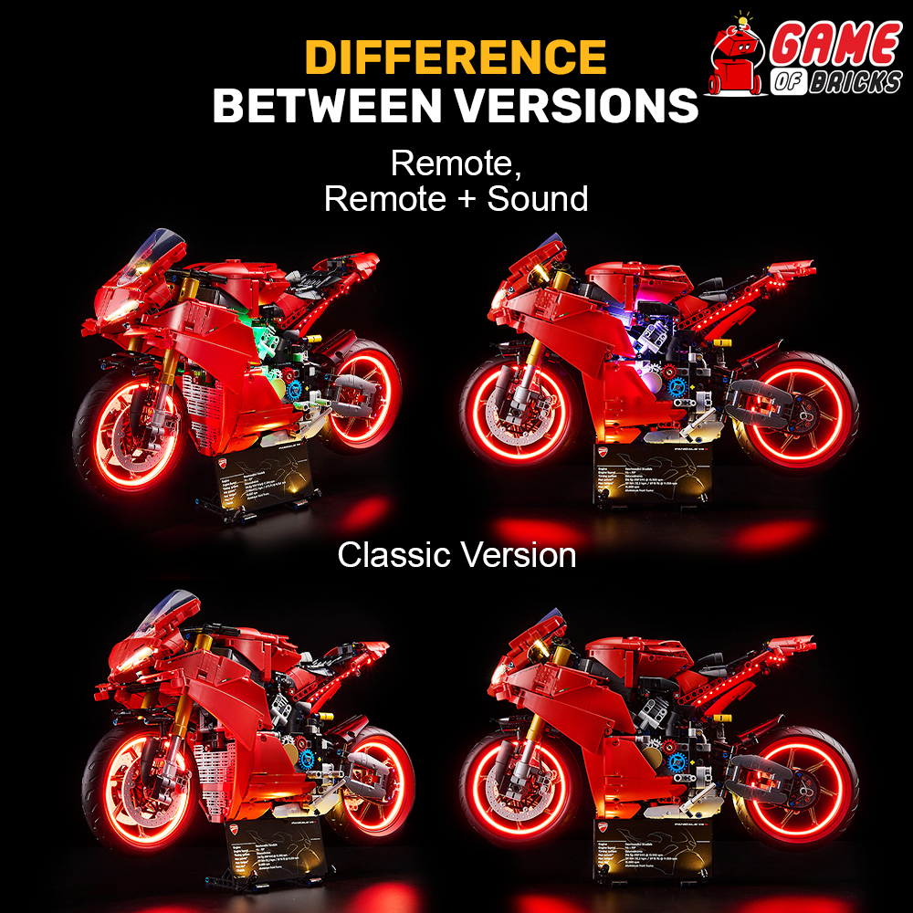 Kit d'éclairage pour moto Ducati Panigale V4 S 42202