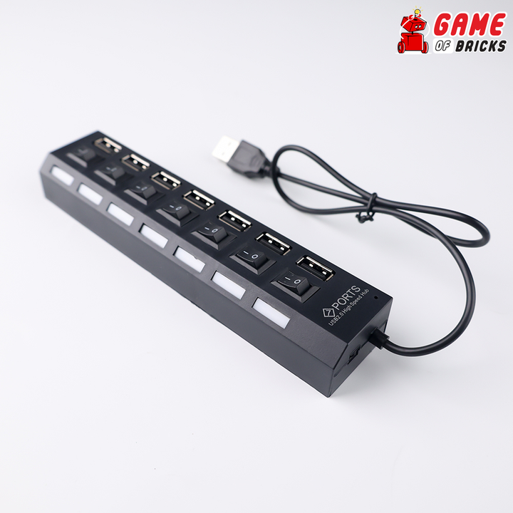Hub USB 7 ports pour kits d'éclairage