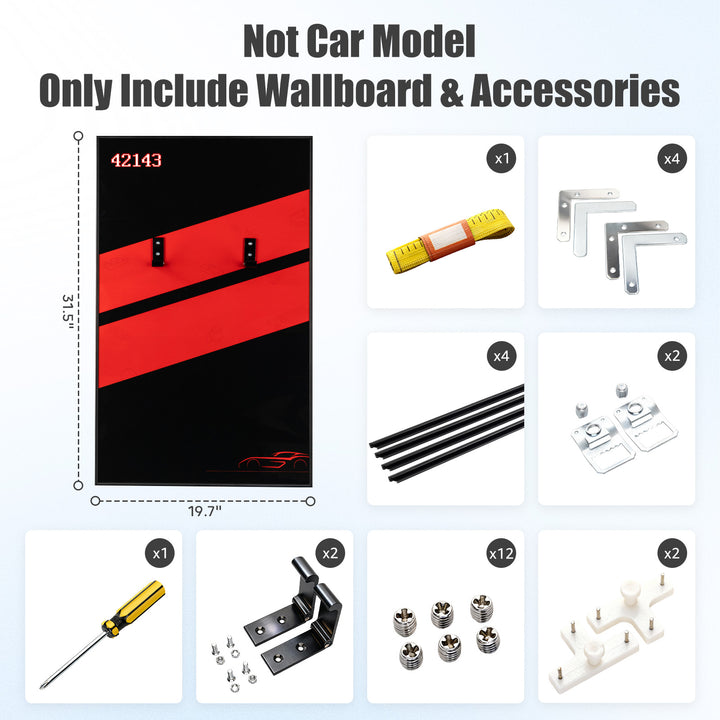 Display Wall-Mount for LEGO Ferrari Daytona SP3 42143