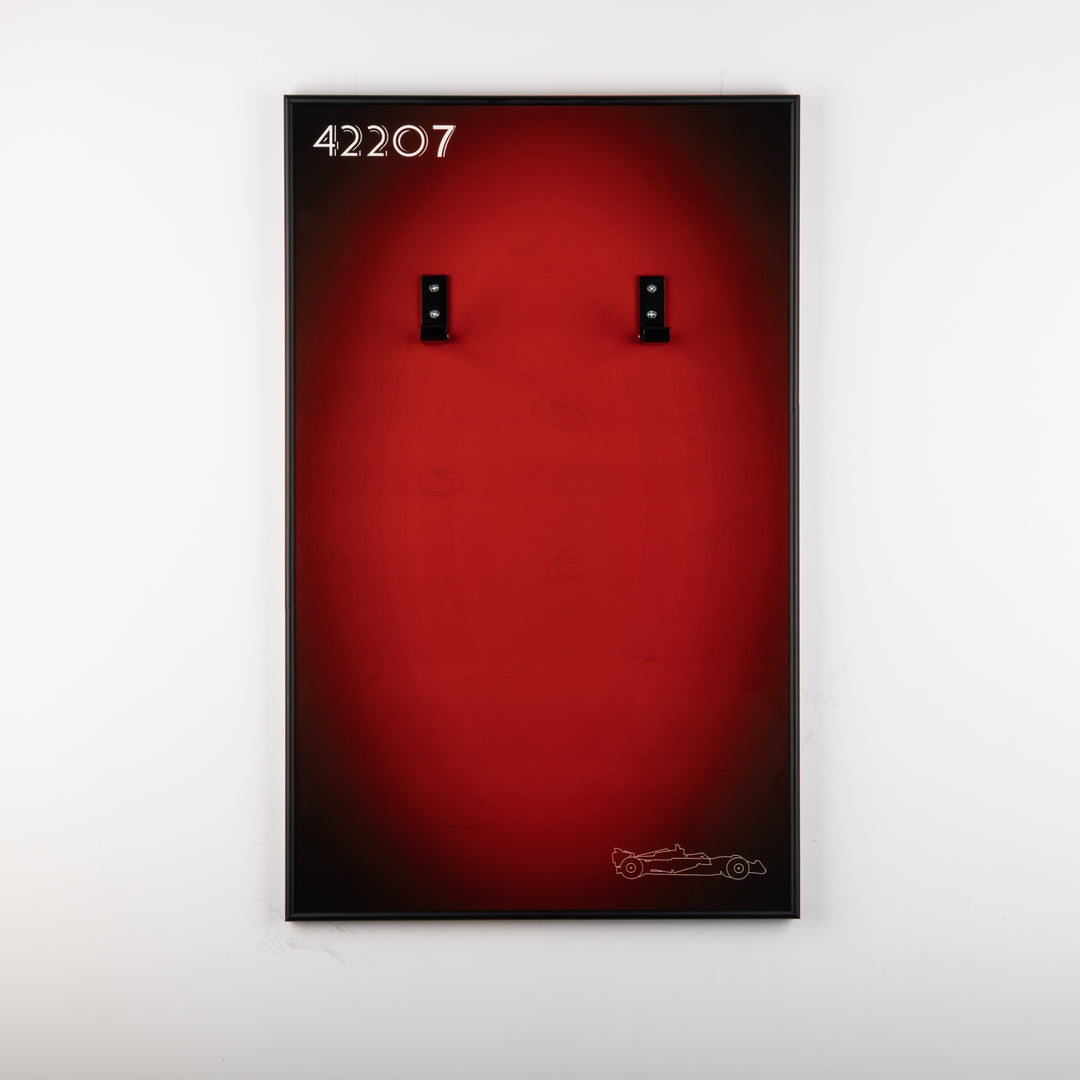 Display Wall-Mount for LEGO Ferrari SF-24 F1 Car 42207