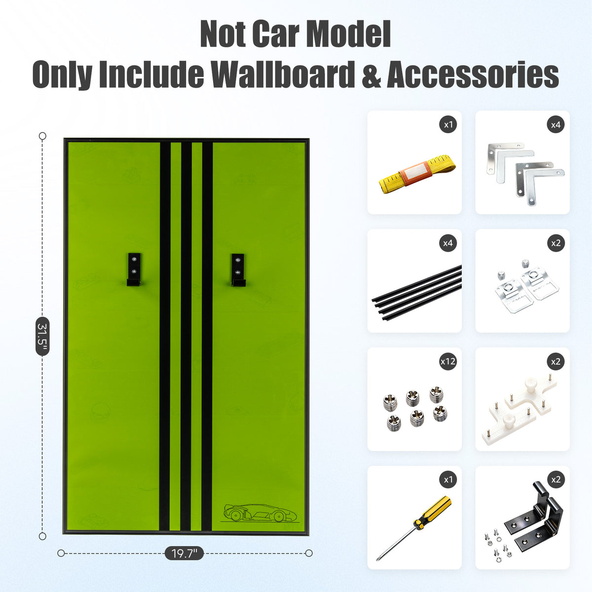Display Wall-Mount for LEGO Lamborghini Sián FKP 37 42115