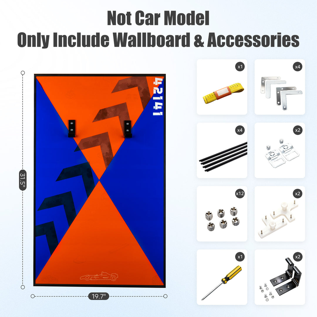 Display Wall-Mount for LEGO McLaren Formula 1 Race Car 42141