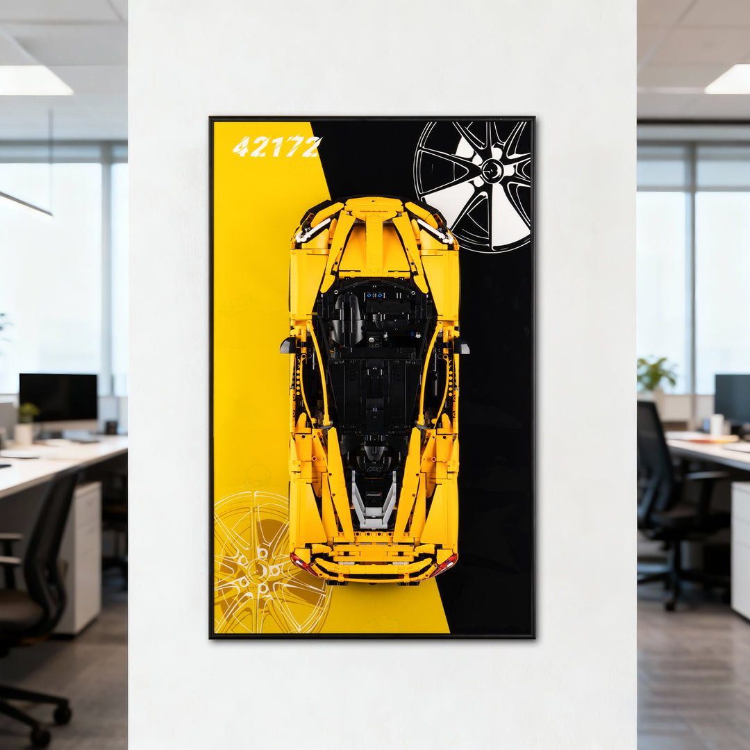Display Wall-Mount for LEGO McLaren P1 42172