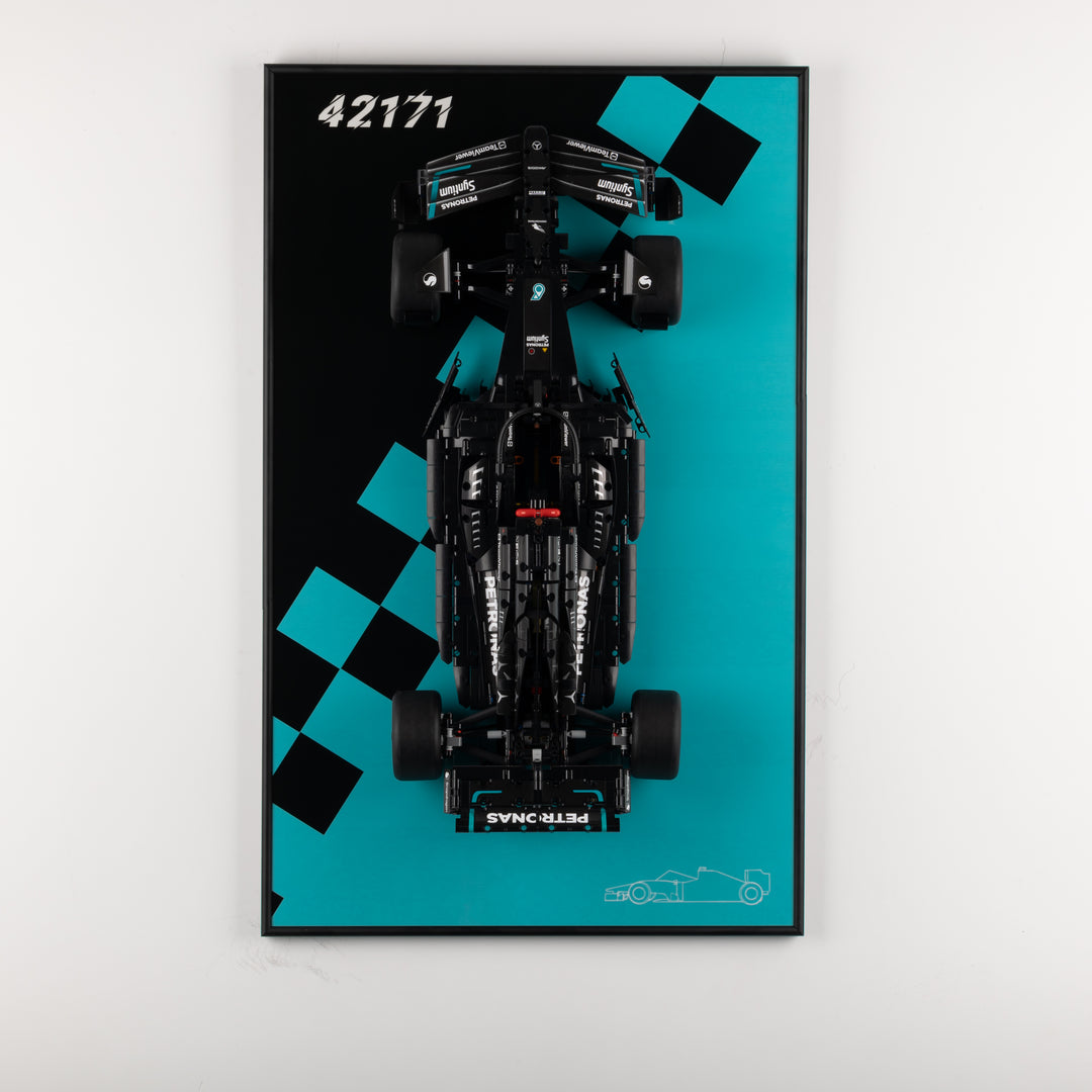 Display Wall-Mount for LEGO Mercedes-AMG F1 W14 E Performance 42171
