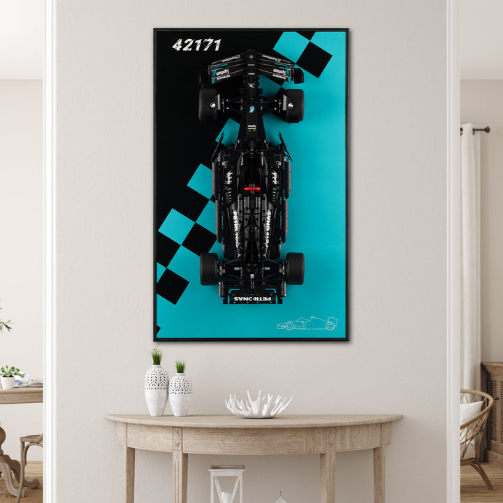 Display Wall-Mount for LEGO Mercedes-AMG F1 W14 E Performance 42171