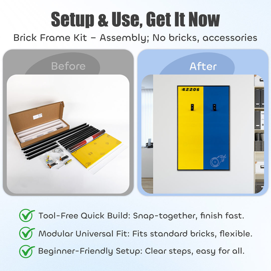 Display Wall-Mount for LEGO Oracle Red Bull Racing RB20 F1 Car 42206