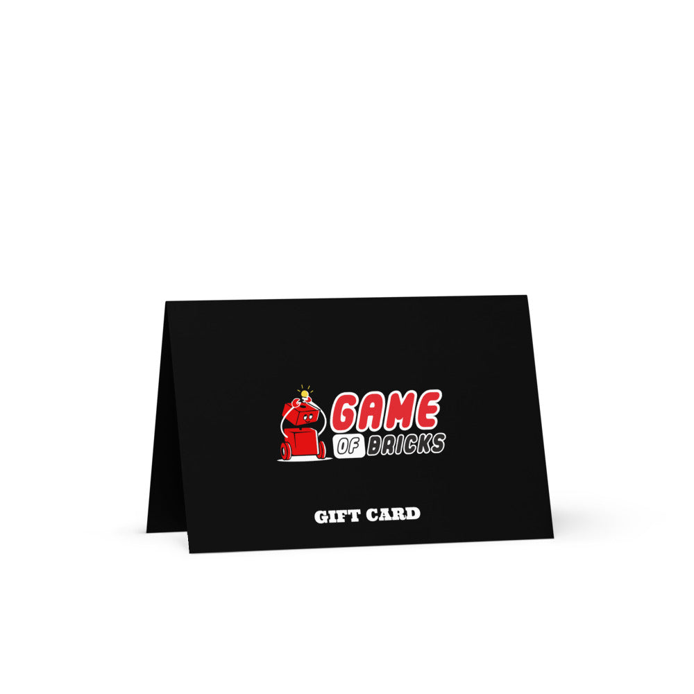 Carte-cadeau Game of Bricks
