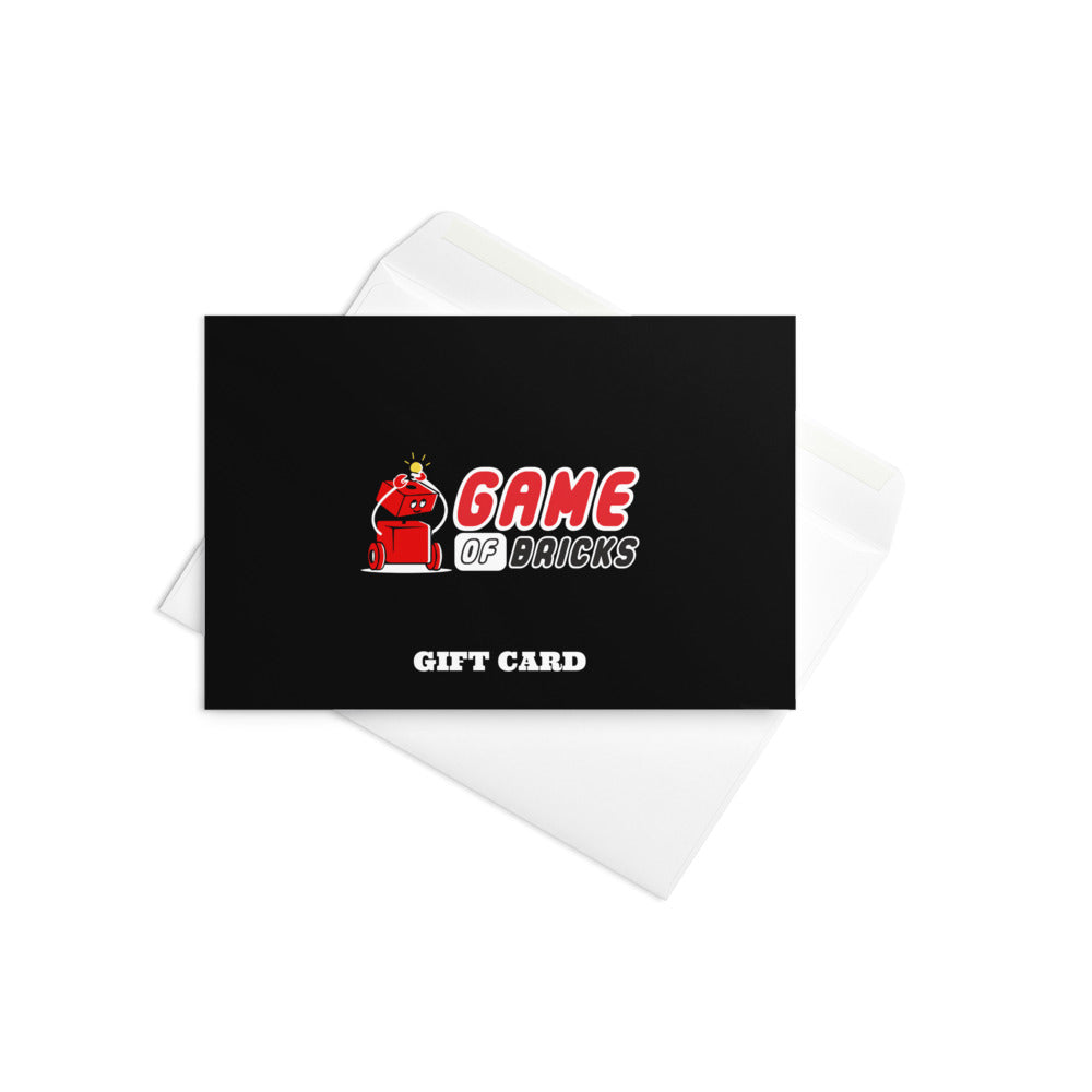 Carte-cadeau Game of Bricks