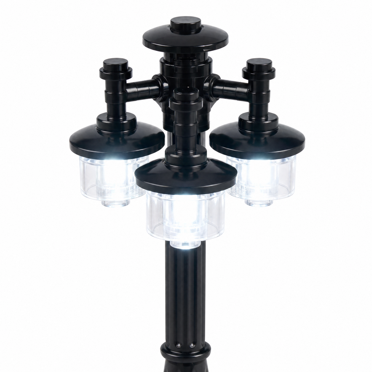 Black LED Lamp Post