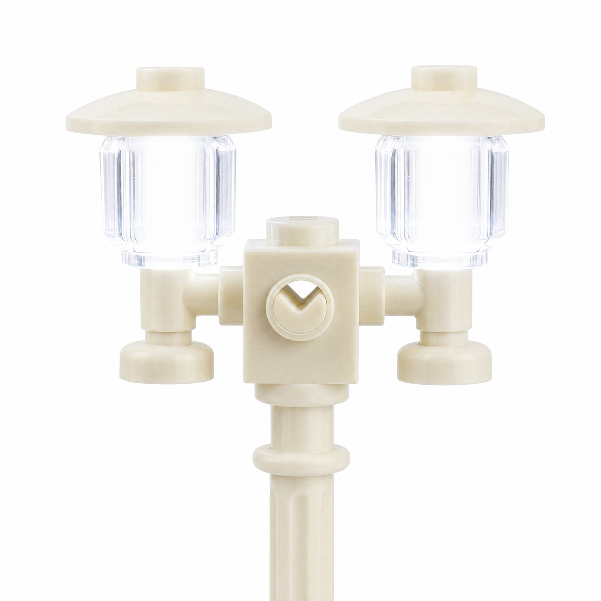 Double LED Lamp Post