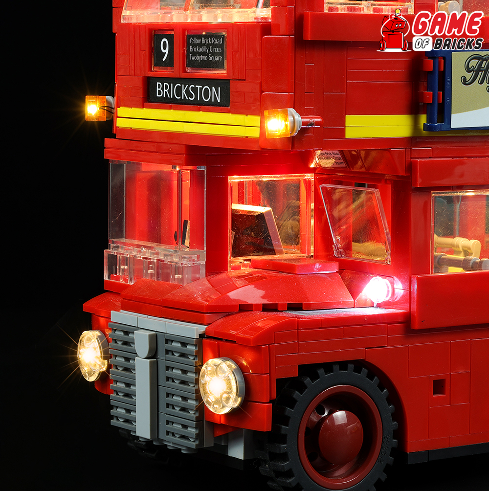 Kit d'éclairage pour bus londonien 10258 (mis à jour)