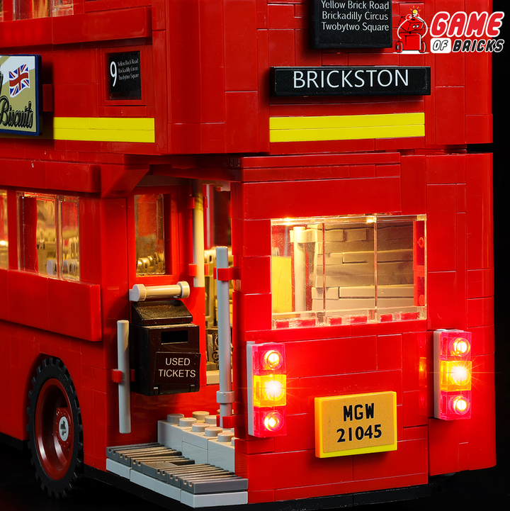 Kit d'éclairage pour bus londonien 10258 (mis à jour)