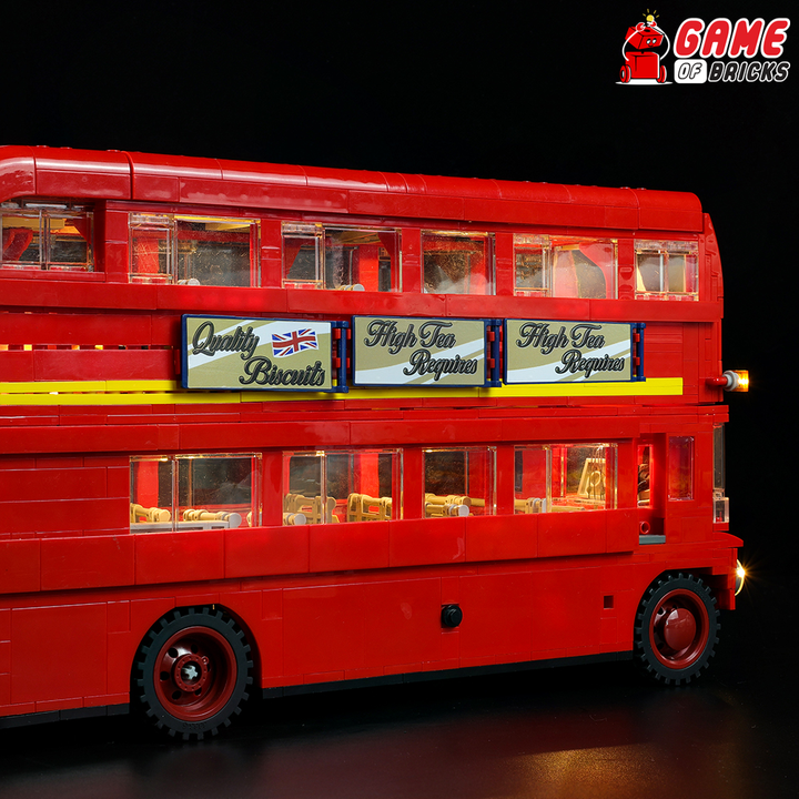 Kit d'éclairage pour bus londonien 10258 (mis à jour)