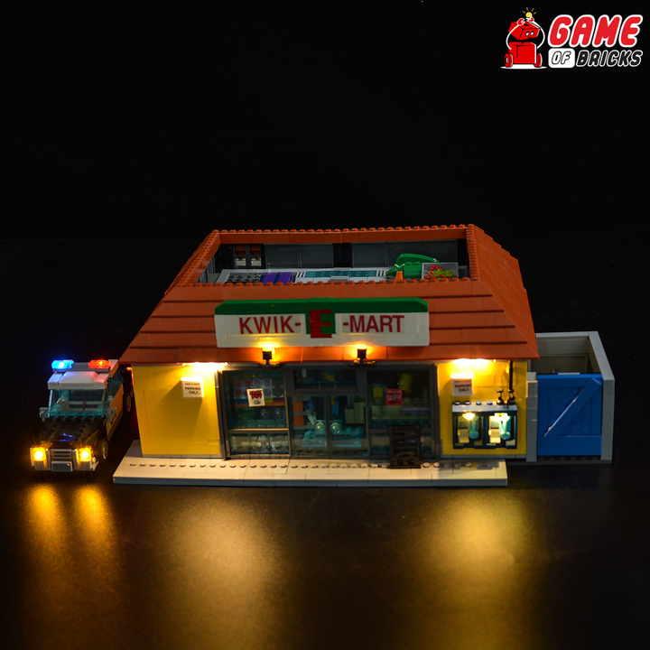 Kit d'éclairage pour Kwik-E-Mart 71016