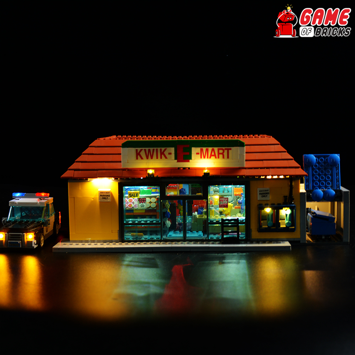 Kit d'éclairage pour Kwik-E-Mart 71016