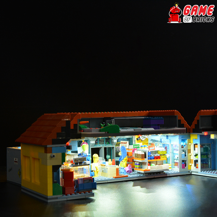 Kit d'éclairage pour Kwik-E-Mart 71016