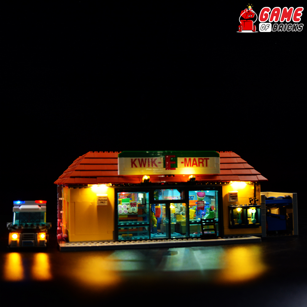 Kit d'éclairage pour Kwik-E-Mart 71016