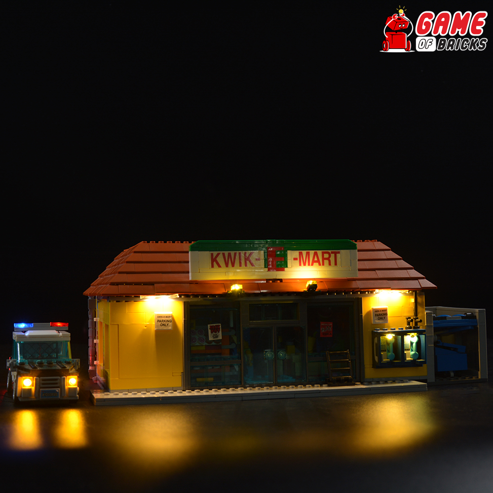 Kit d'éclairage pour Kwik-E-Mart 71016
