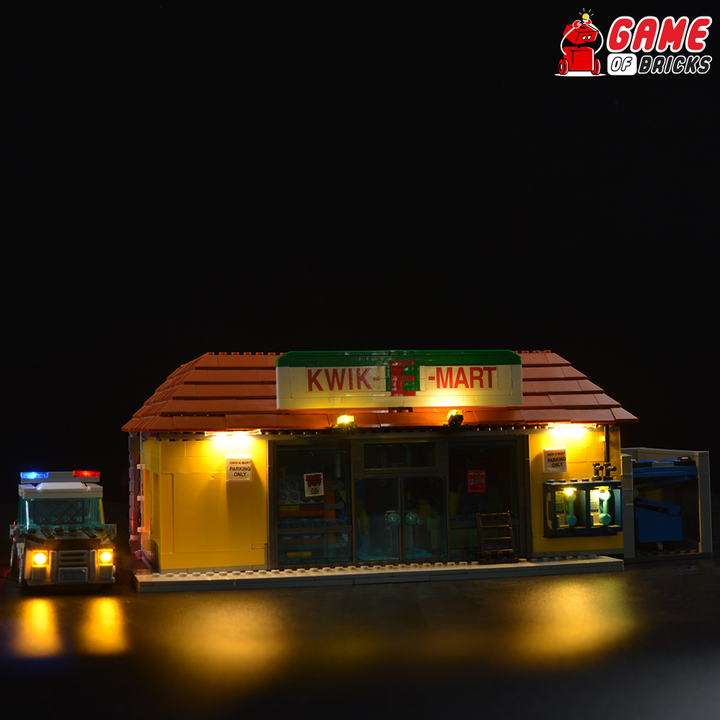 Kit d'éclairage pour Kwik-E-Mart 71016