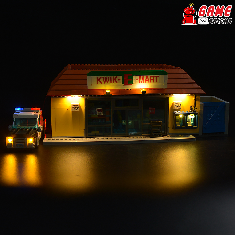 Kit d'éclairage pour Kwik-E-Mart 71016