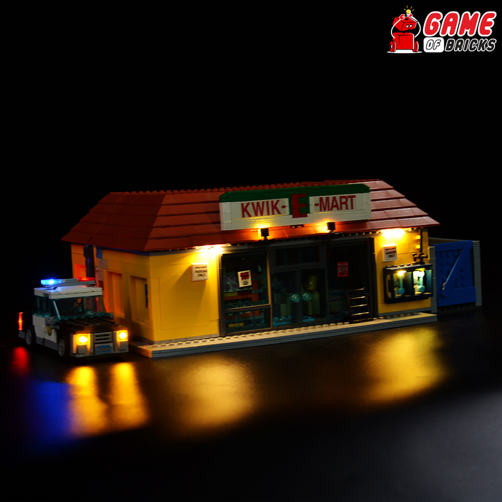 Kit d'éclairage pour Kwik-E-Mart 71016