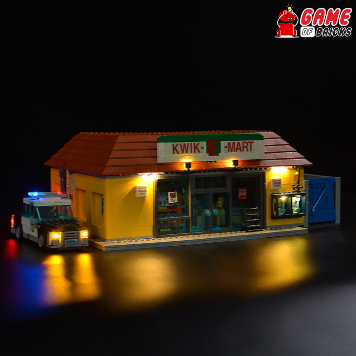 Kit d'éclairage pour Kwik-E-Mart 71016