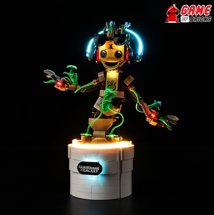 LEGO Dancing Groot 76297 Light Kit