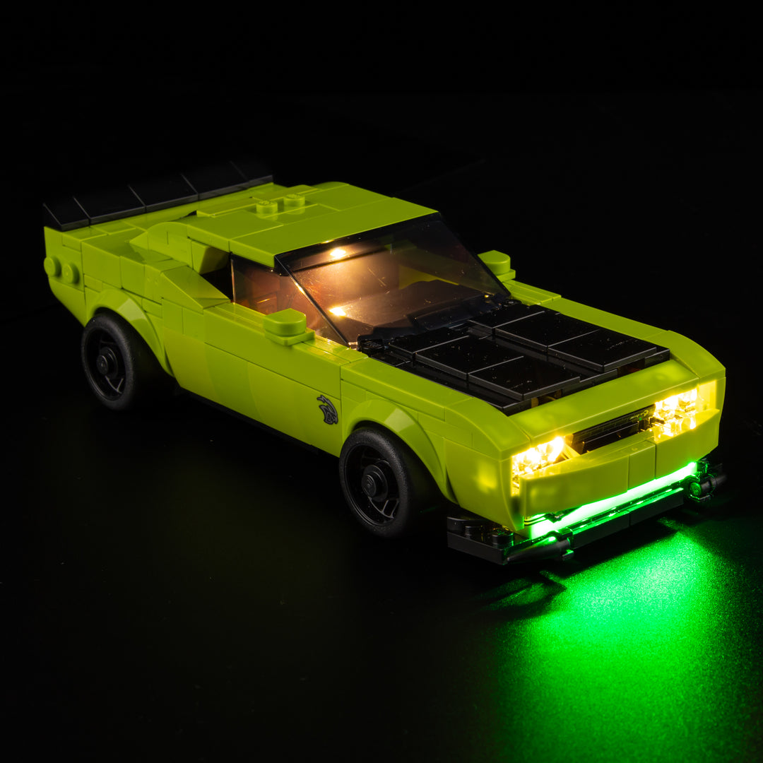 LEGO® Dodge Challenger SRT Hellcat Sports Car 77237 Light Kit