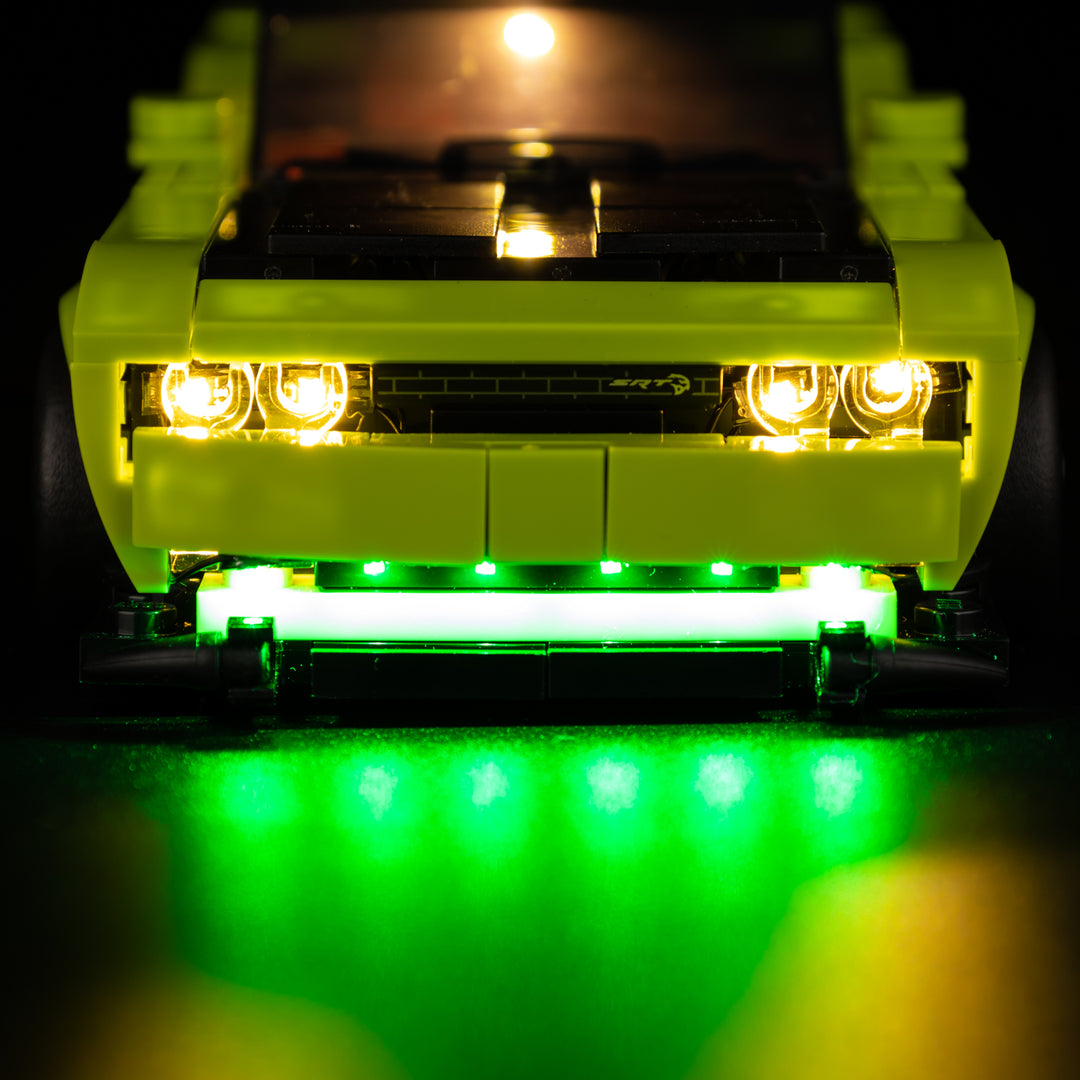 LEGO® Dodge Challenger SRT Hellcat Sports Car 77237 Light Kit