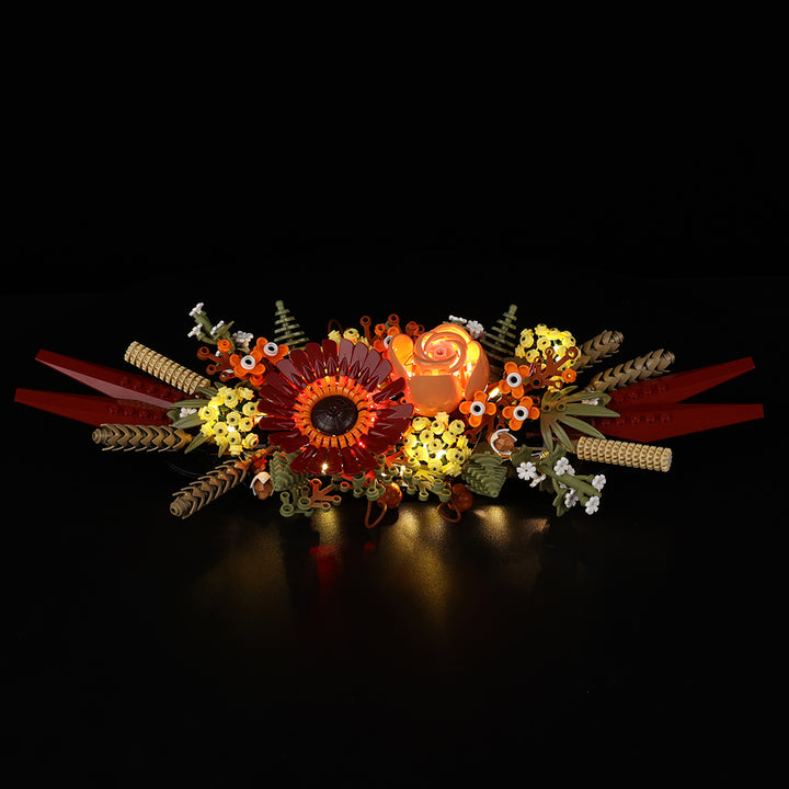 Kit d'éclairage pour centre de table en fleurs séchées 10314