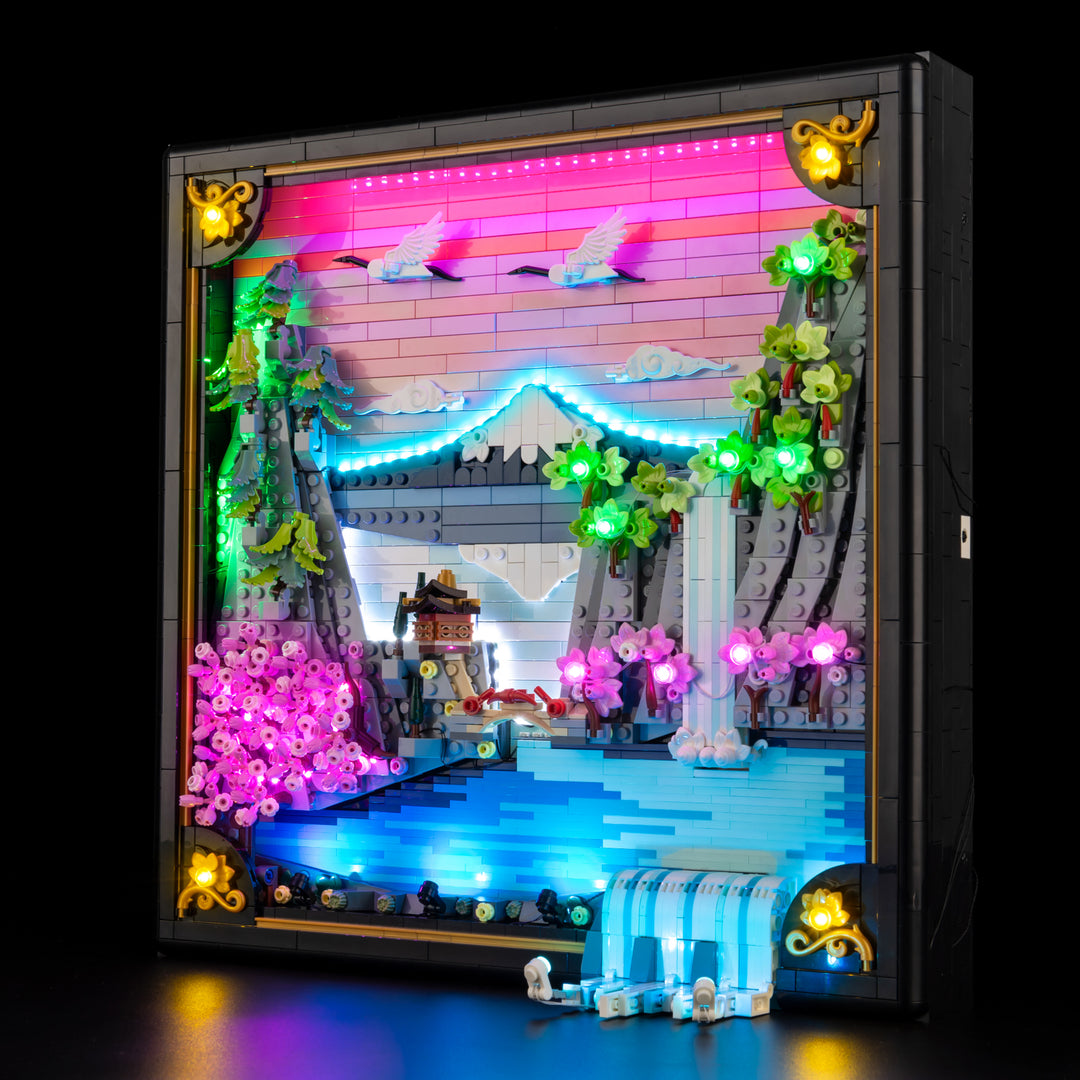 LEGO® Japanese Cherry Blossom Landscape 31218 Light Kit