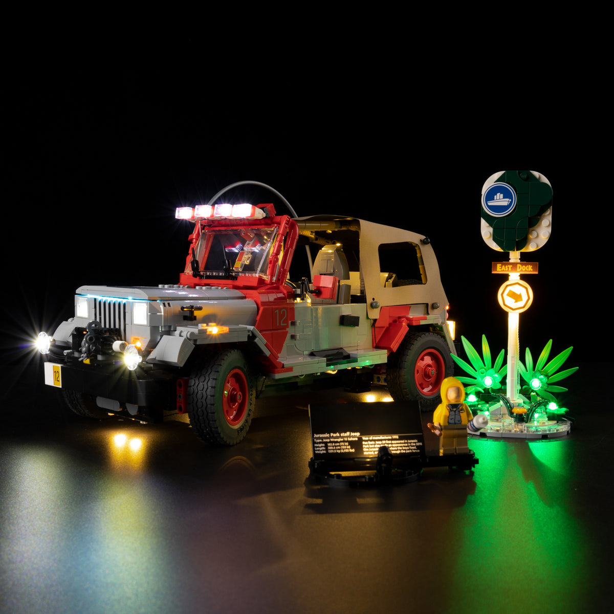 LEGO® Jurassic Park Jeep Wrangler 77984 Light Kit