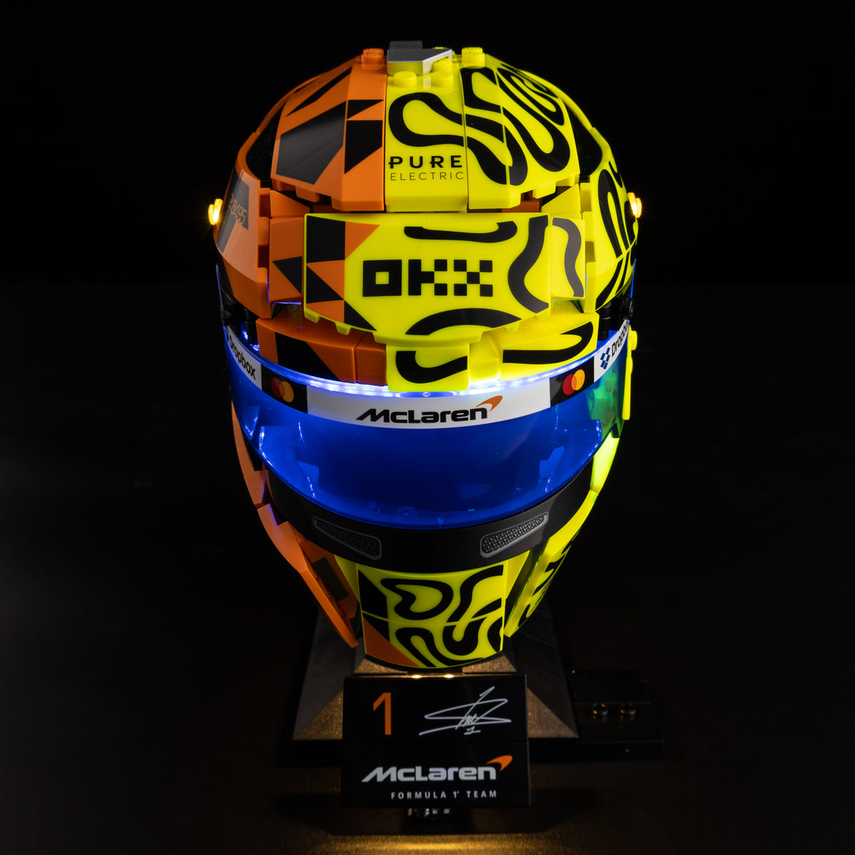 LEGO® McLaren Mastercard F1® Team Lando Norris Helmet 43023 Light Kit