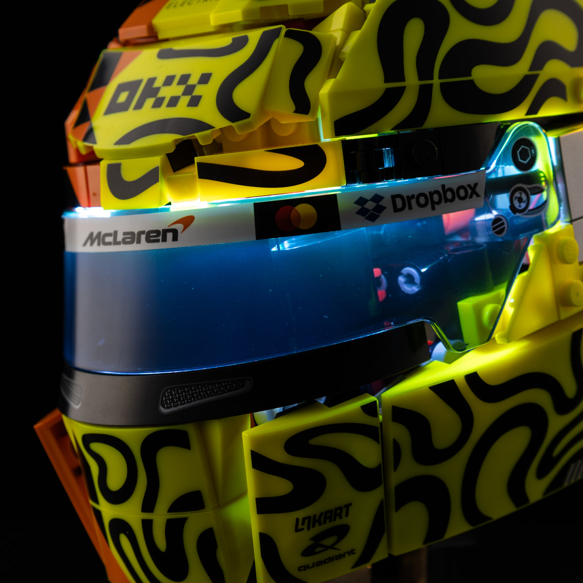 LEGO® McLaren Mastercard F1® Team Lando Norris Helmet 43023 Light Kit