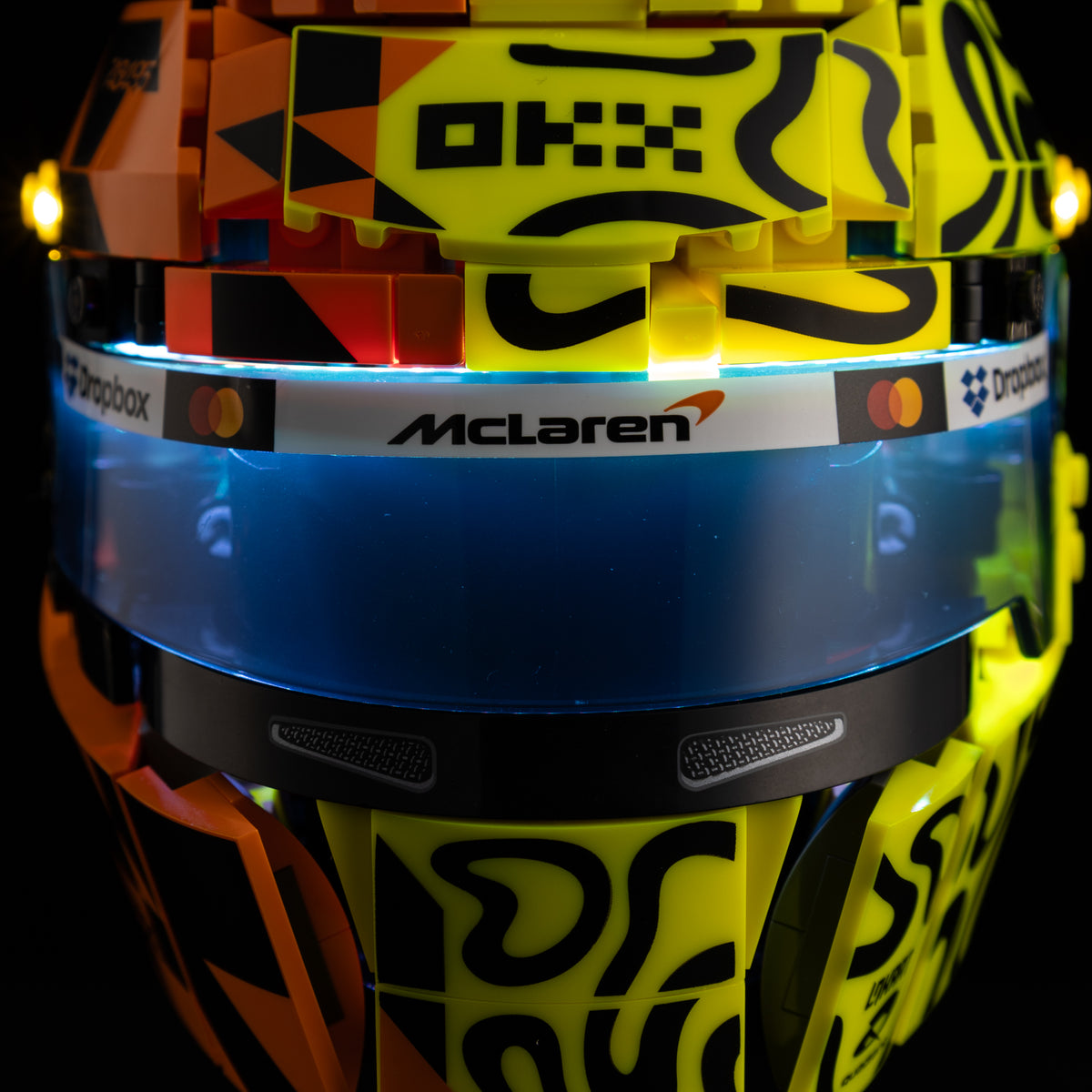 LEGO® McLaren Mastercard F1® Team Lando Norris Helmet 43023 Light Kit