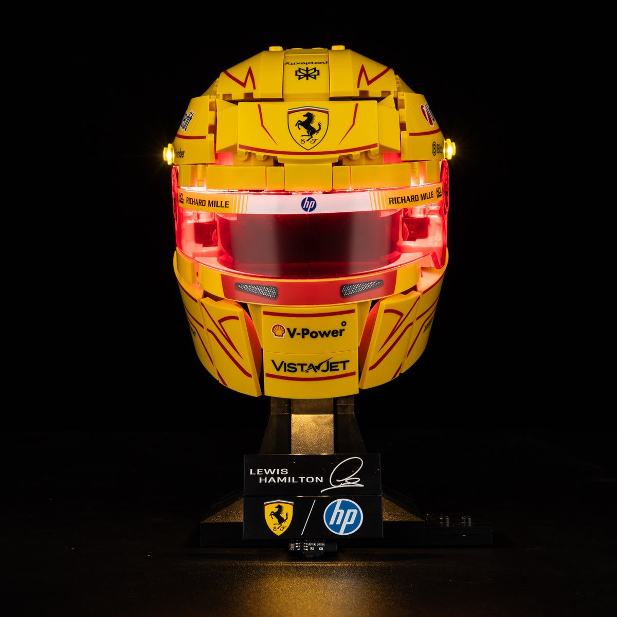 LEGO® Scuderia Ferrari HP Lewis Hamilton Helmet 43022 Light Kit