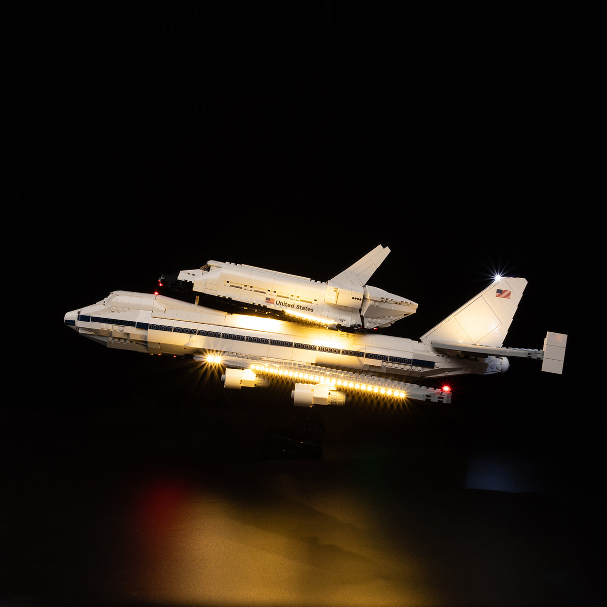 LEGO Shuttle Carrier Aircraft 10360 Light Kit