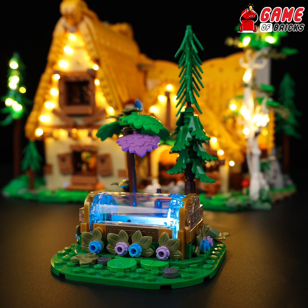 LEGO Snow White and the Seven Dwarfs' Cottage 43242 Light Kit