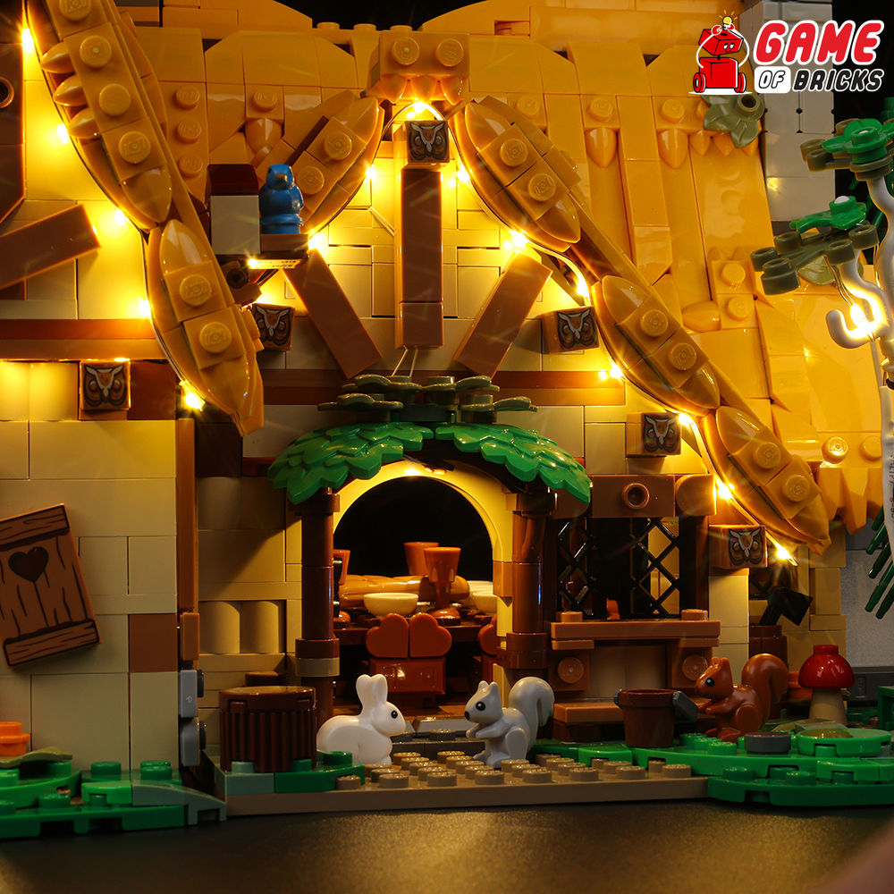 LEGO Snow White and the Seven Dwarfs' Cottage 43242 Light Kit