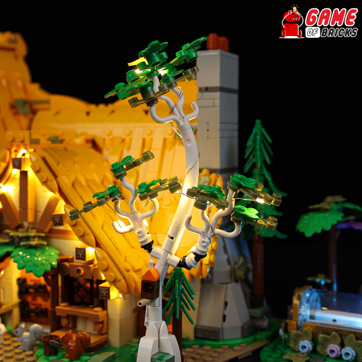 LEGO Snow White and the Seven Dwarfs' Cottage 43242 Light Kit