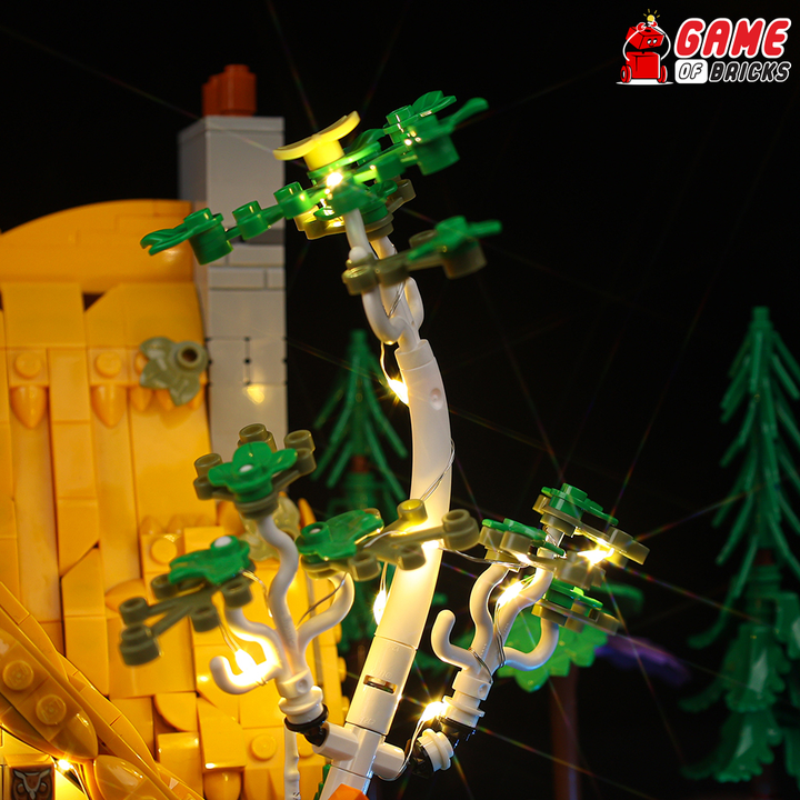 LEGO Snow White and the Seven Dwarfs' Cottage 43242 Light Kit