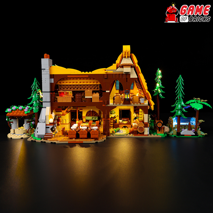 LEGO Snow White and the Seven Dwarfs' Cottage 43242 Light Kit