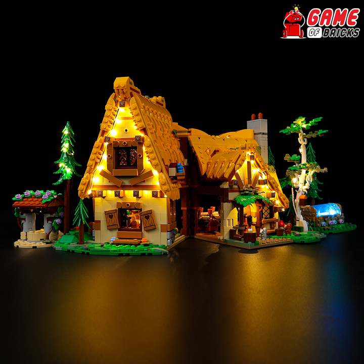 LEGO Snow White and the Seven Dwarfs' Cottage 43242 Light Kit