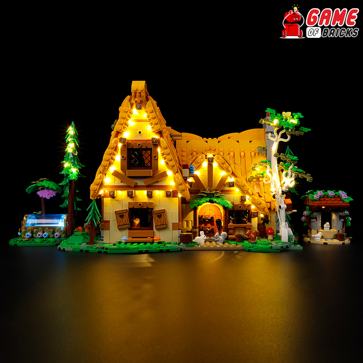 LEGO Snow White and the Seven Dwarfs' Cottage 43242 Light Kit