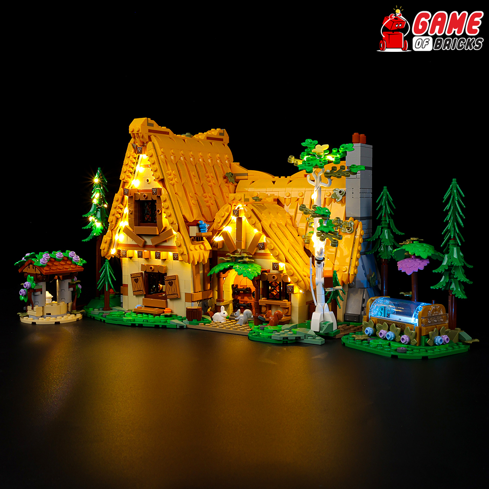 LEGO Snow White and the Seven Dwarfs' Cottage 43242 Light Kit