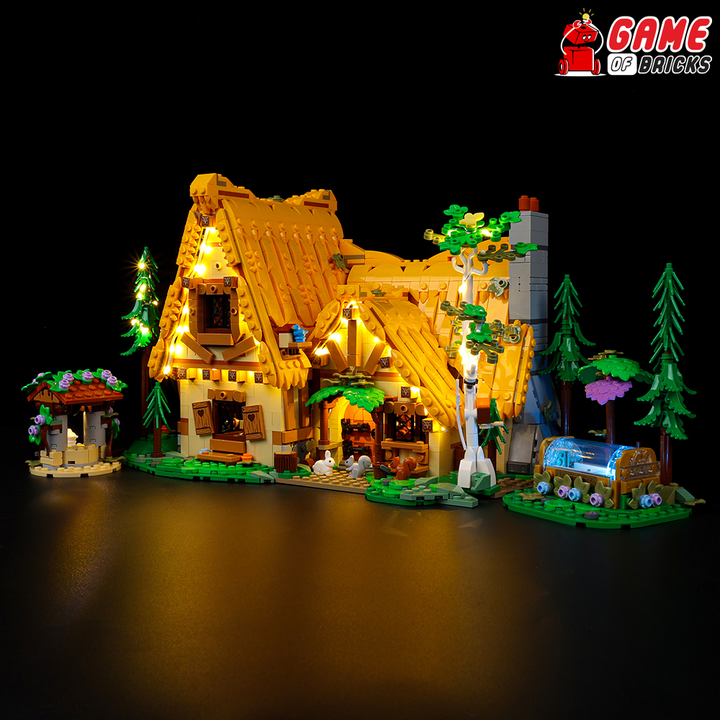 LEGO Snow White and the Seven Dwarfs' Cottage 43242 Light Kit