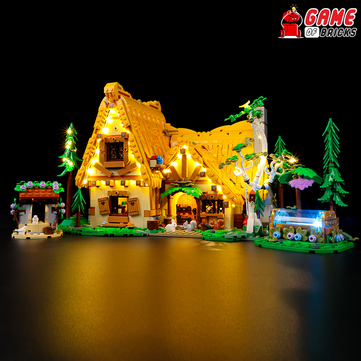 LEGO Snow White and the Seven Dwarfs' Cottage 43242 Light Kit
