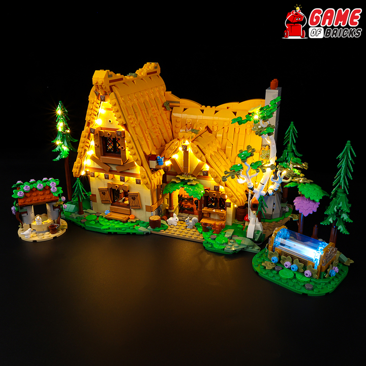 LEGO Snow White and the Seven Dwarfs' Cottage 43242 Light Kit