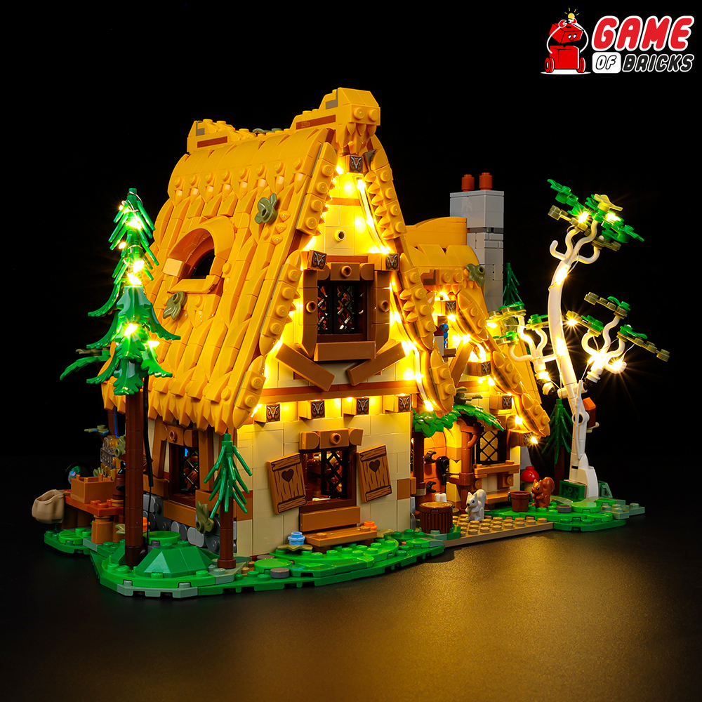 LEGO Snow White and the Seven Dwarfs' Cottage 43242 Light Kit